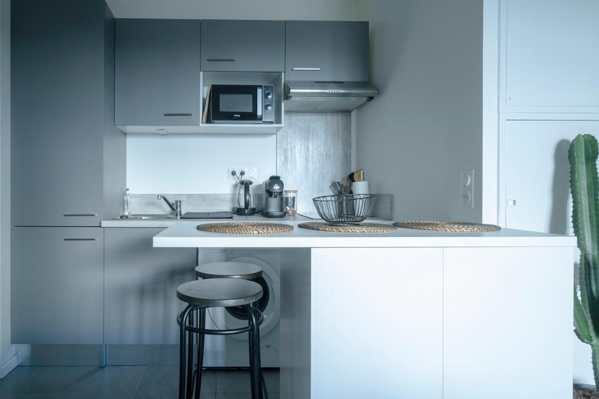 T2 Cosy Bordeaux - Tram & Parking Apartment Cenon Ngoại thất bức ảnh